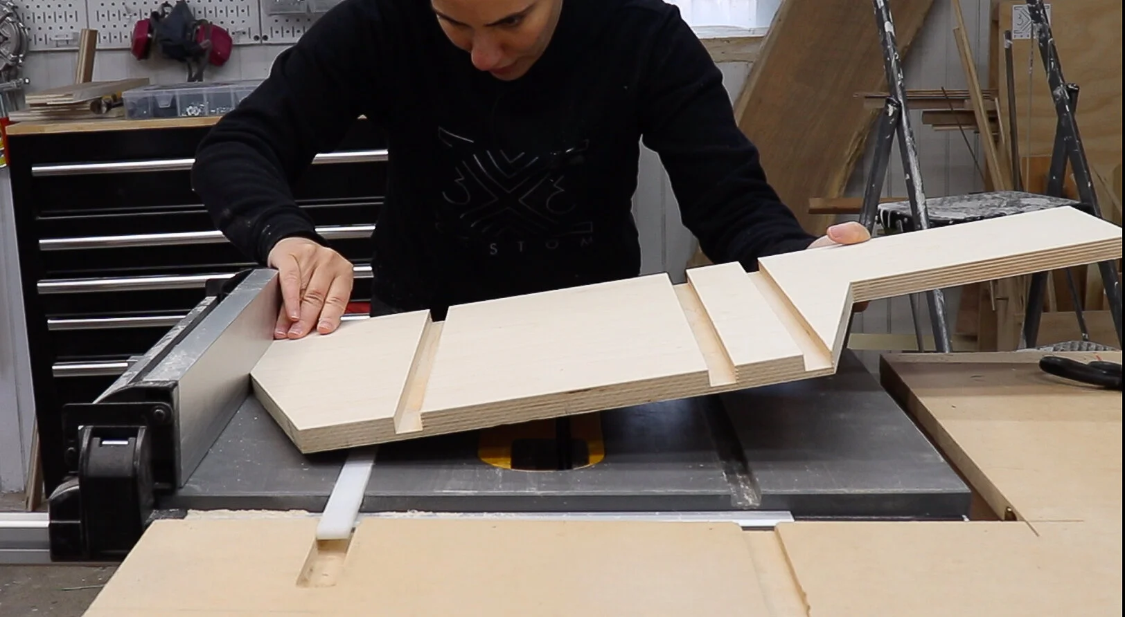 Multi Function Cross Cut Sled — 3x3 Custom