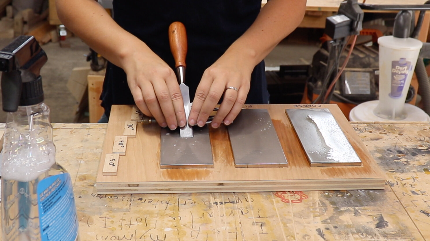 Hand Tool Sharpening — 3x3 Custom