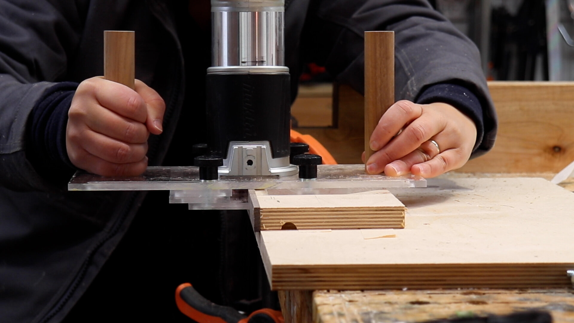 6-IN-ONE Trim Router Jig Plans and Template — 3x3 Custom