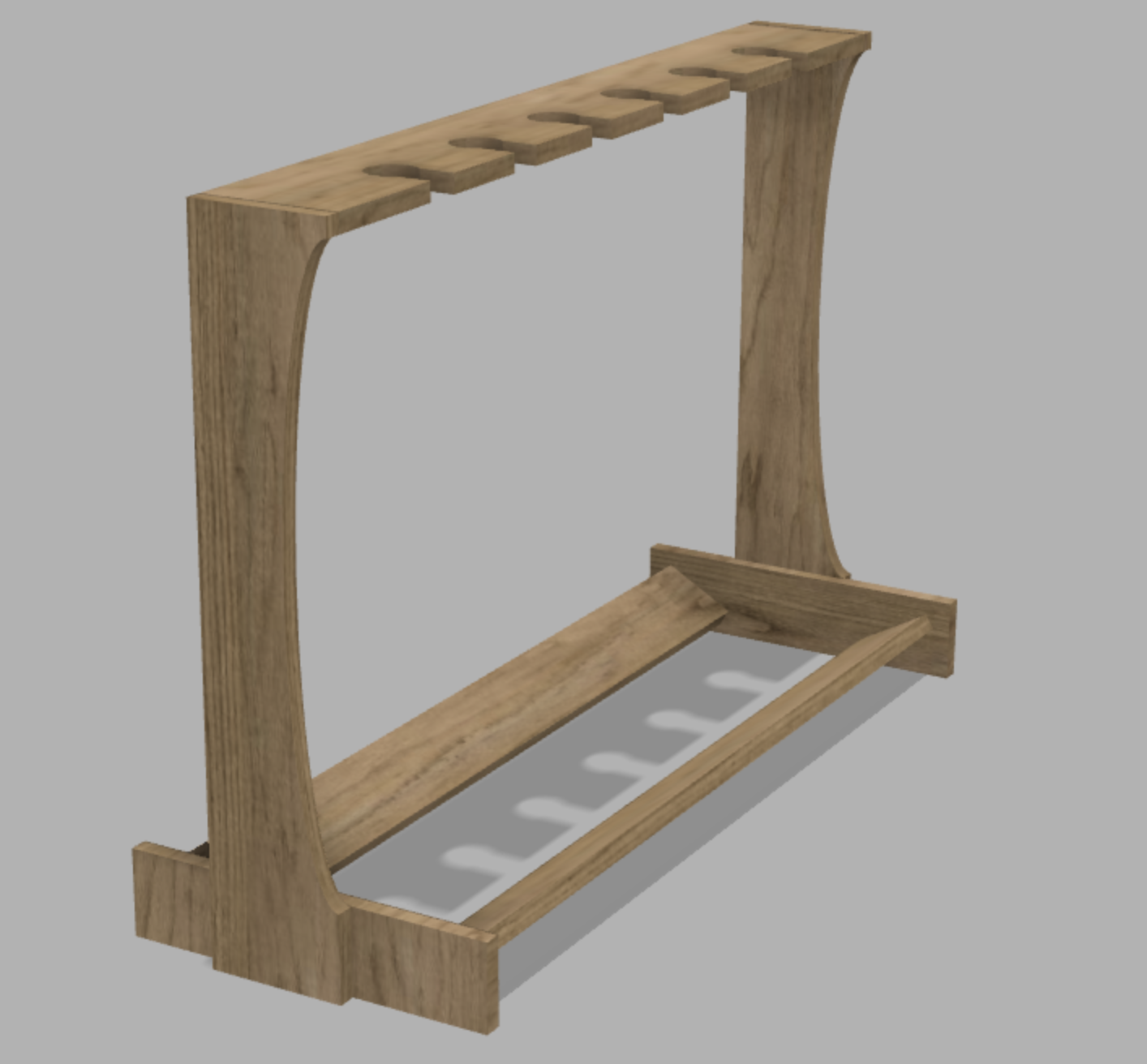 Guitar Rack Plans — 3x3 Custom
