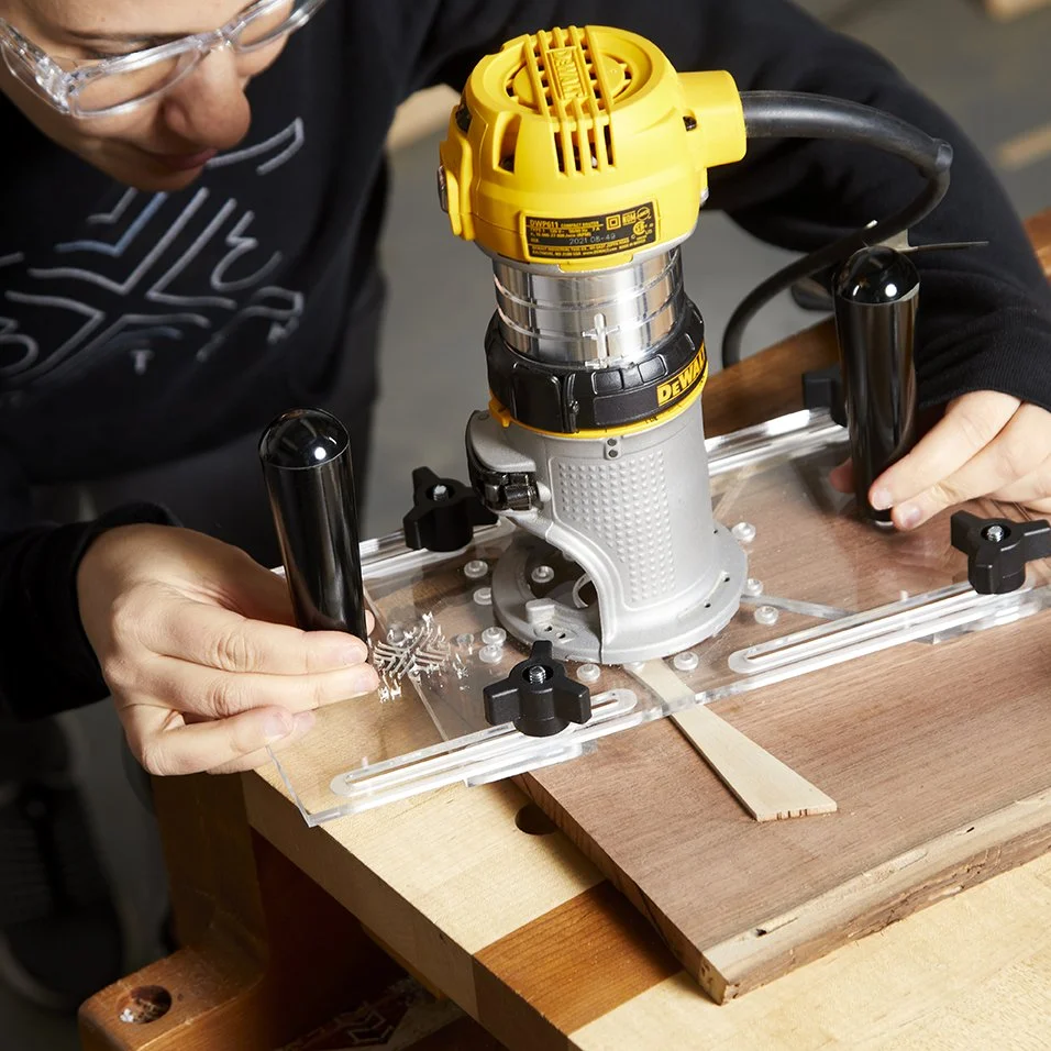 6-in-1 Universal Trim Router Jig — 3x3 Custom