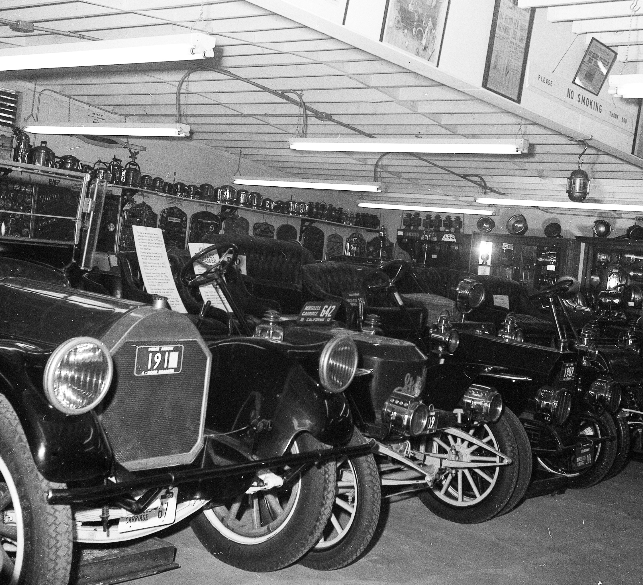 1957 - Ray Nelson's Car Collection in the Big Garage