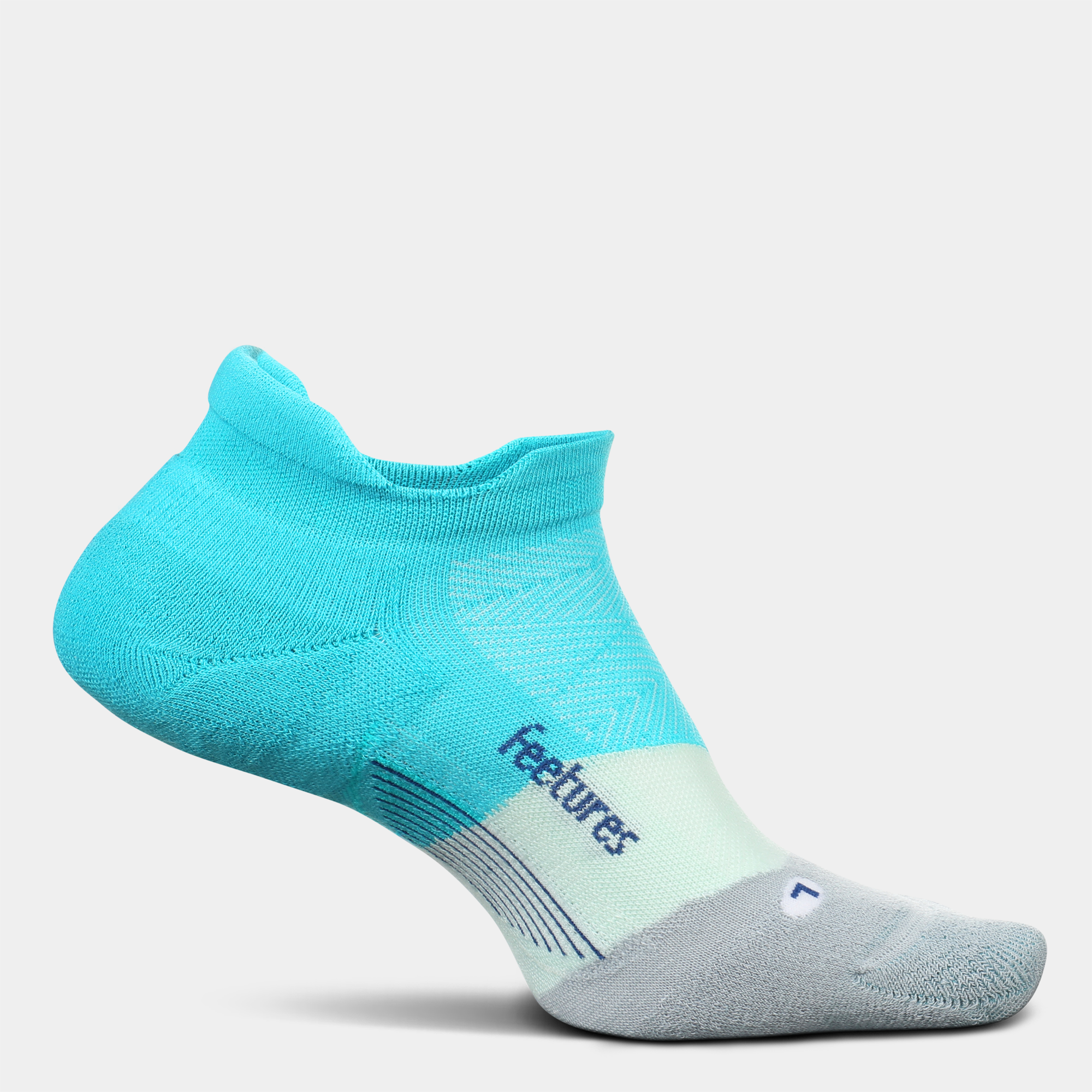 Feetures elite light cushion no show tab Aqua.png