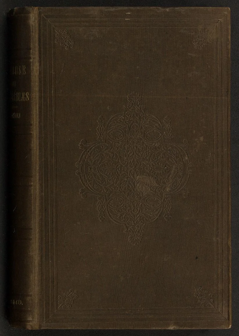 p.p1 {margin: 0.0px 0.0px 0.0px 0.0px; font: 14.0px Georgia; color: #000000}
span.s1 {font-kerning: none} Cover of first edition owned by the family of Emily Dickinson in the Emily Dickinson collection at Harvard Houghton Library.