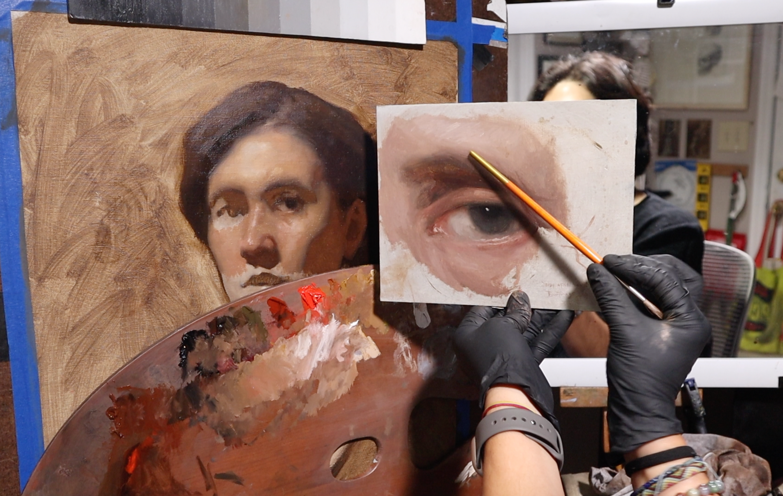 Self Portrait Painting