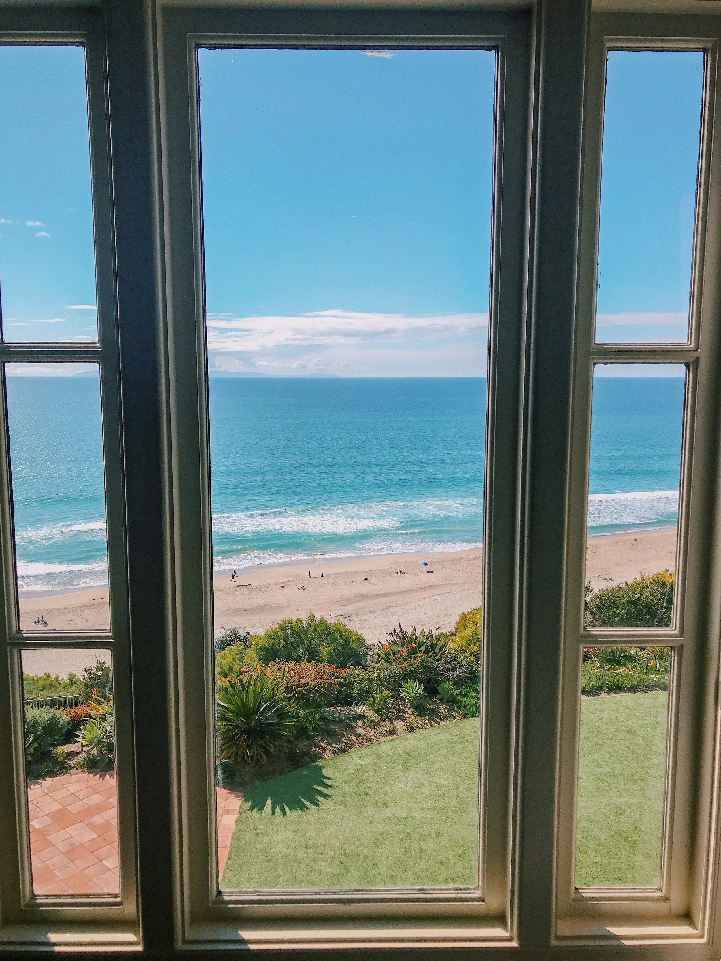 View from our hotel in Laguna Niguel, CA.