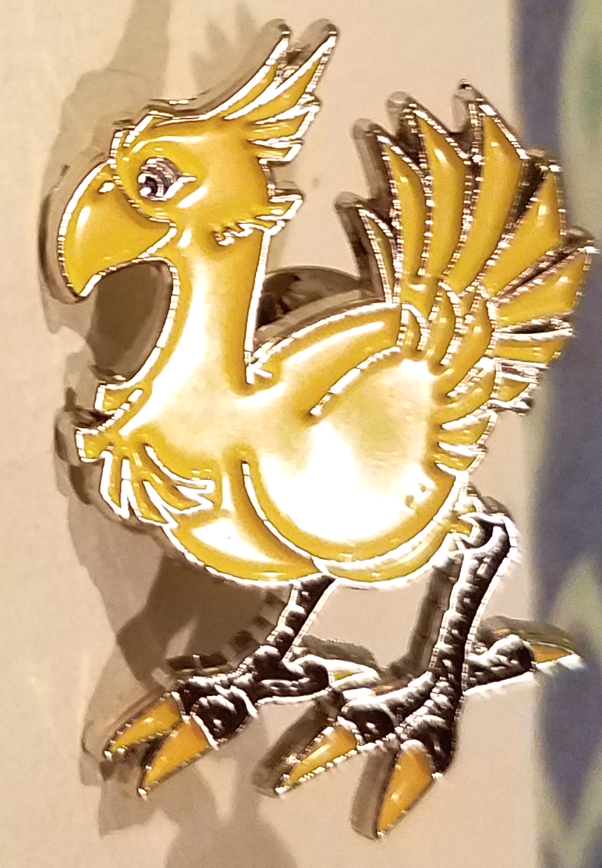 10金製　ピンバッジ　イーグル　フォーエバー　forever Chocobo Pin — Logan Arch
