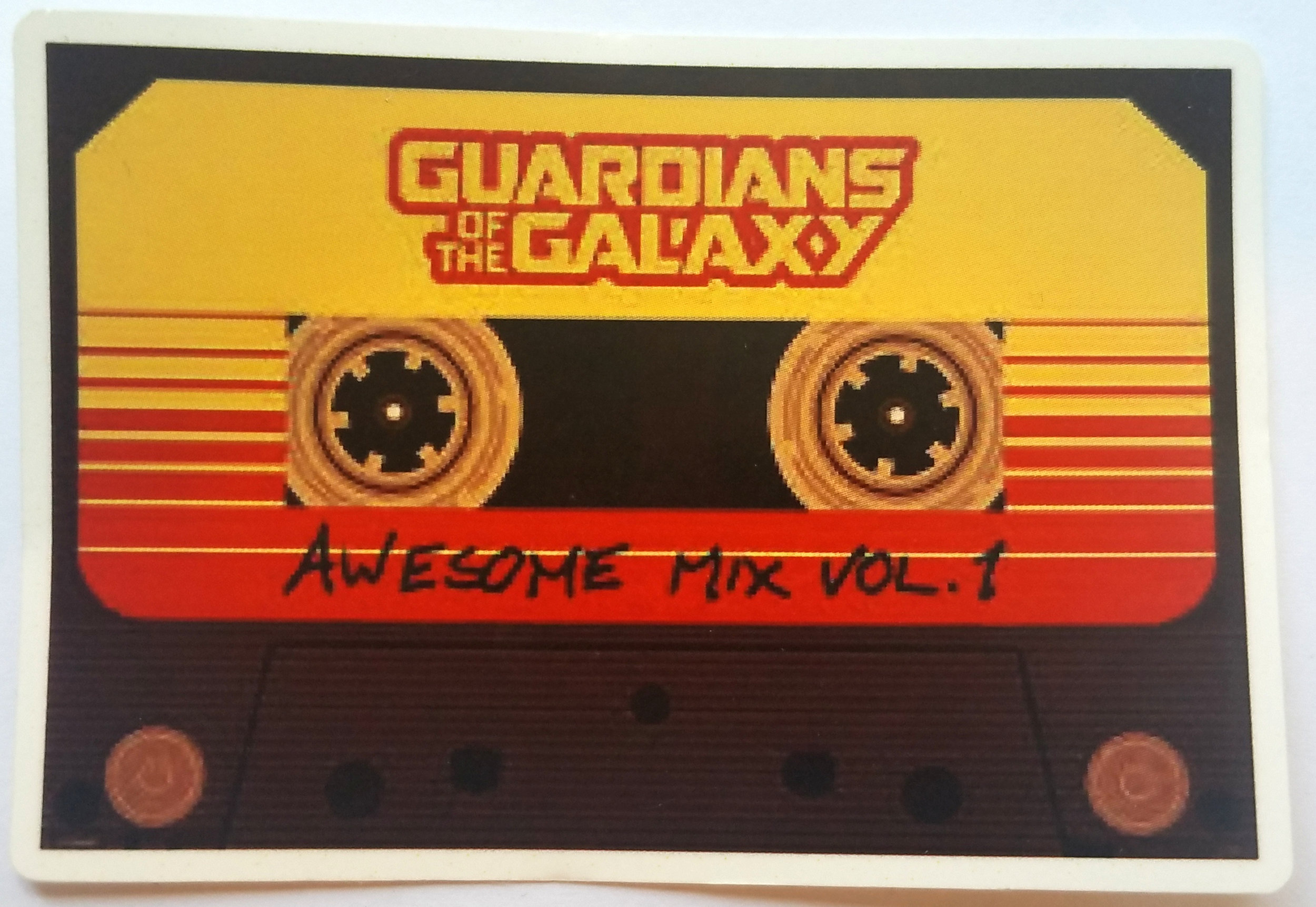 bryst fordrejer sirene Awesome Mix Vol. 1 - Guardians of the Galaxy Vinyl Sticker — Logan Arch