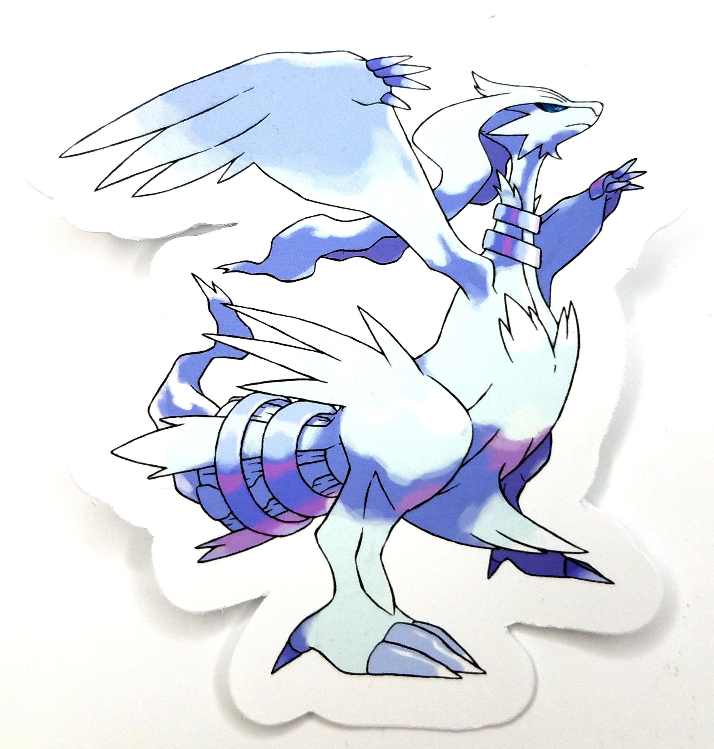 Kyurem, Reshiram, Zekrom - 3 Vinyl Sticker Evolution Set — Logan Arch