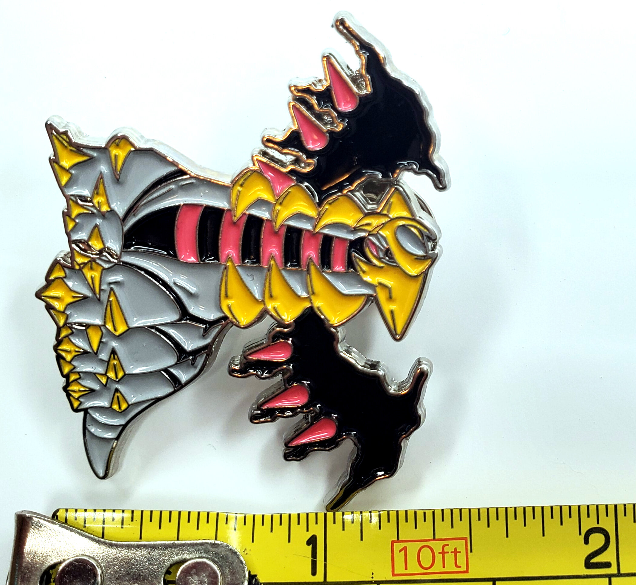 Pokemon Giratina Origin Forme Enamel Pin Glitter Shiny -  Denmark