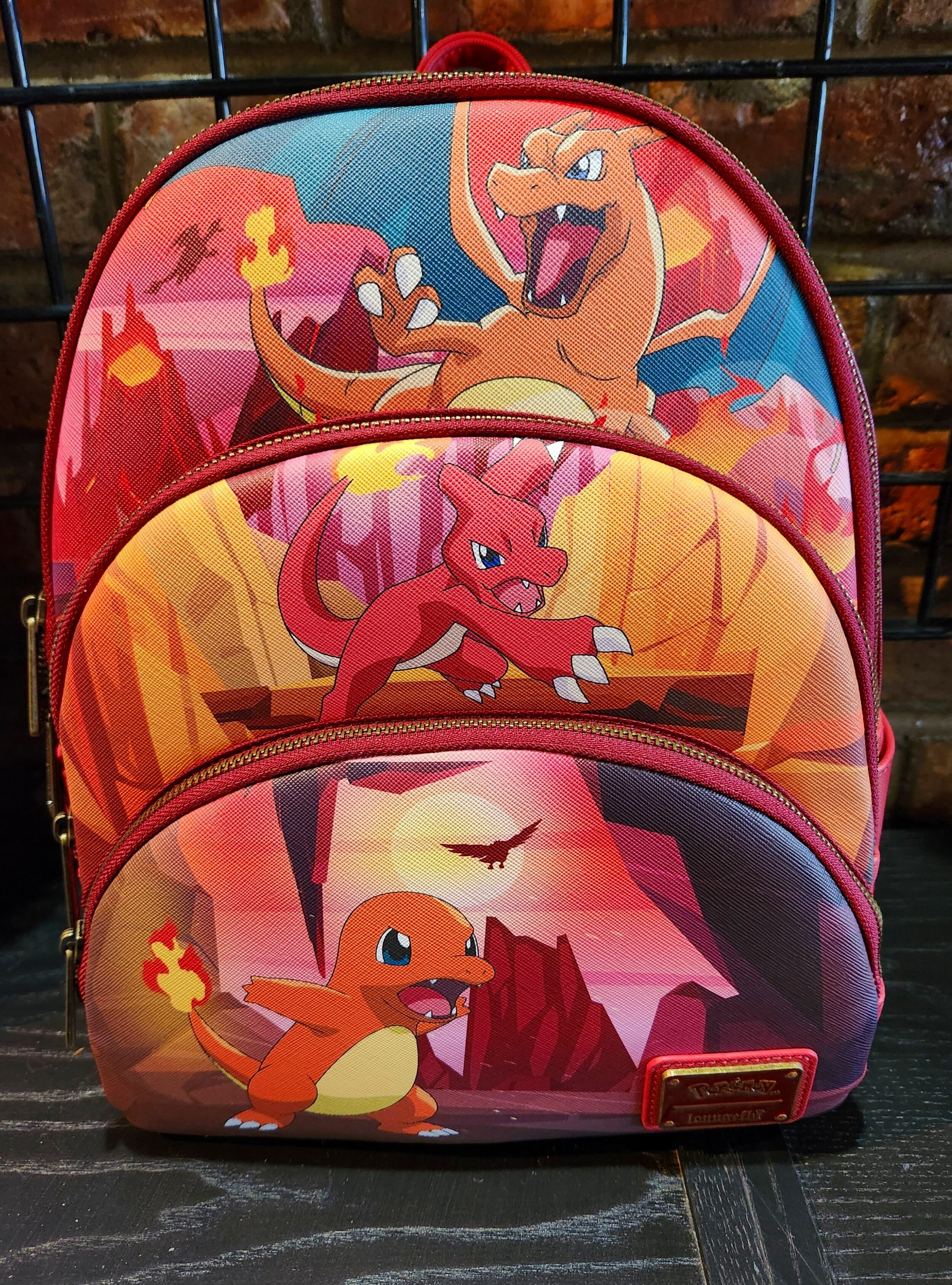 Charmander Evolution Pokemon Loungefly Backpack — Logan Arch