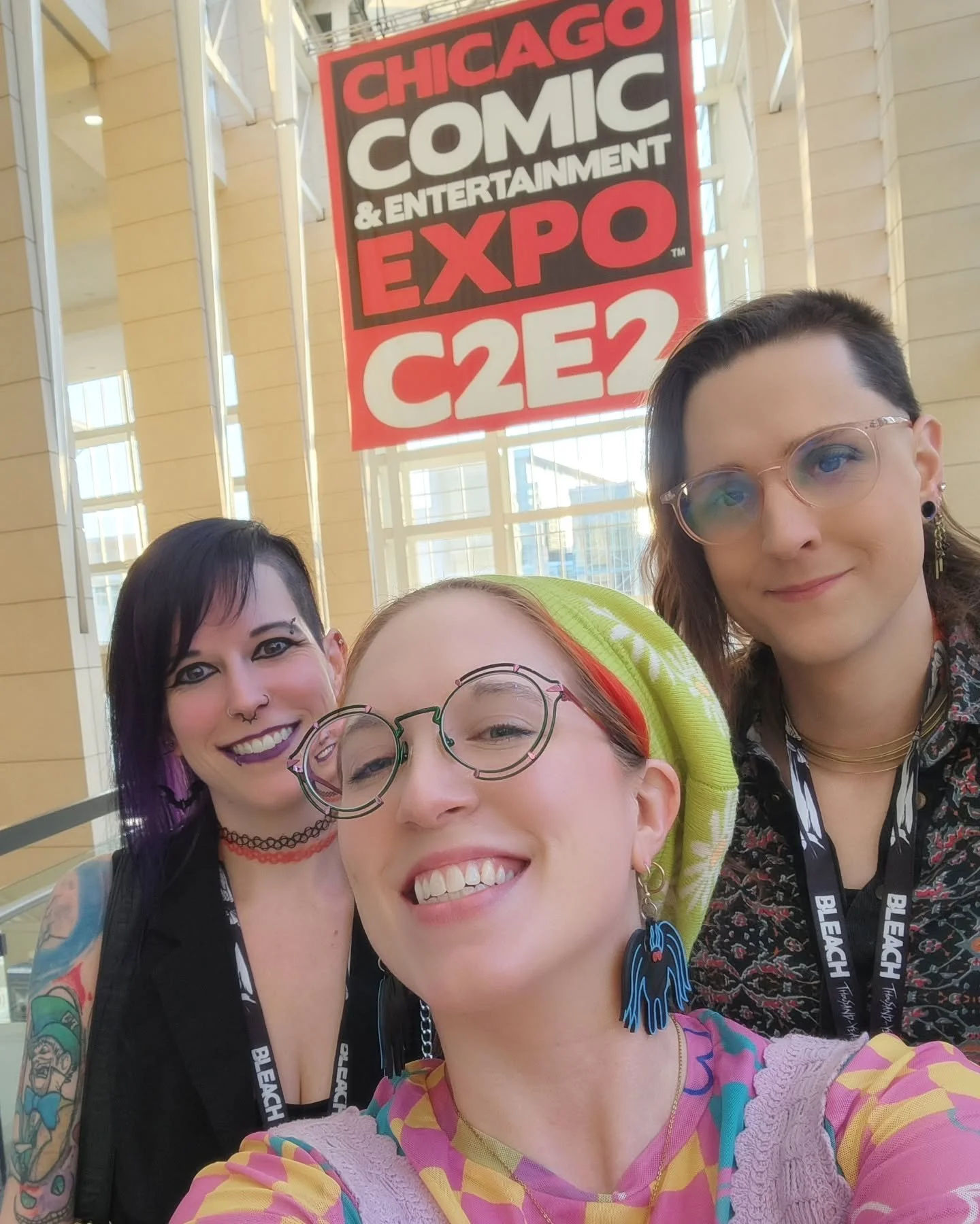 How has it been almost two weeks since C2E2 started, and we haven't posted pics yet? 😬

The show was so busy for us (highest attended we heard) that we barely documented anything. A thousand thank-yous to everyone who made this another record year f