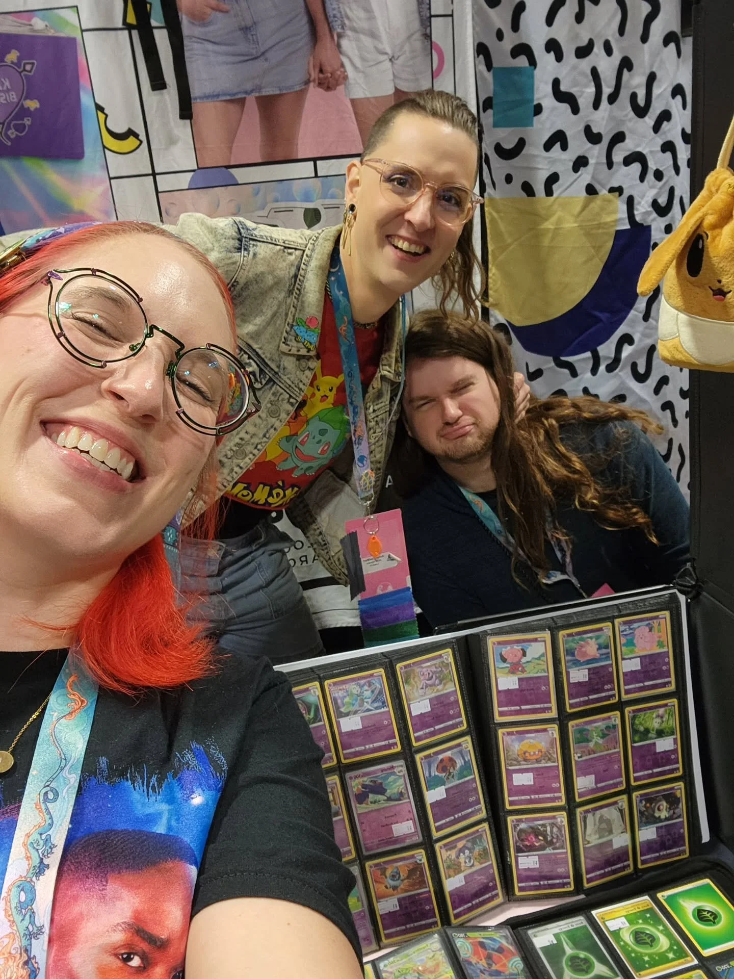 Summer is out, and now it's fall (we guess) 🤷&zwj;♂️

Just some of our fave convention (got a flat tire and met a cat) and in-store (made some more pre-release memories) moments from September as we head into creepy-eepy season. 

(October event sch