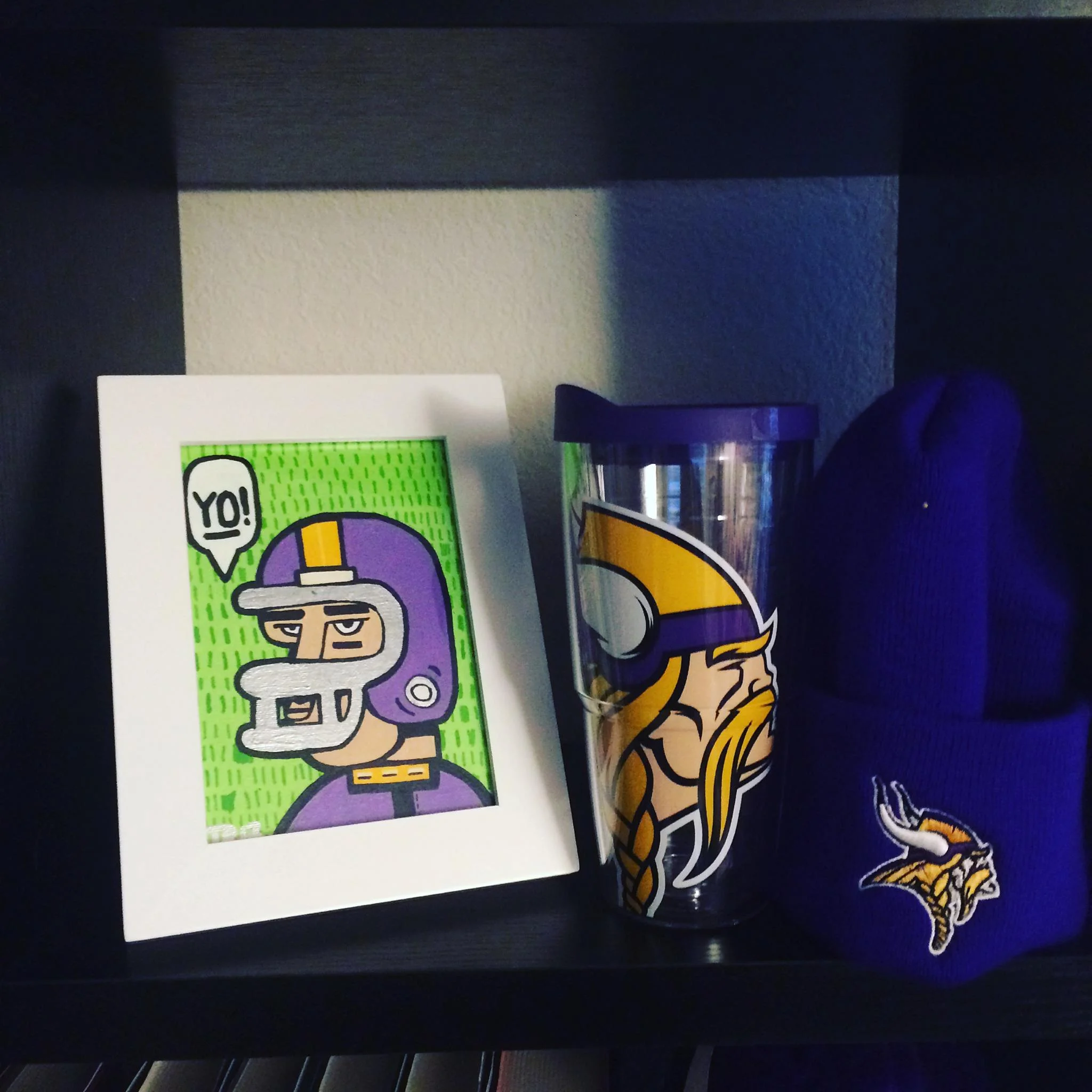 Minnesota Viking portrait.