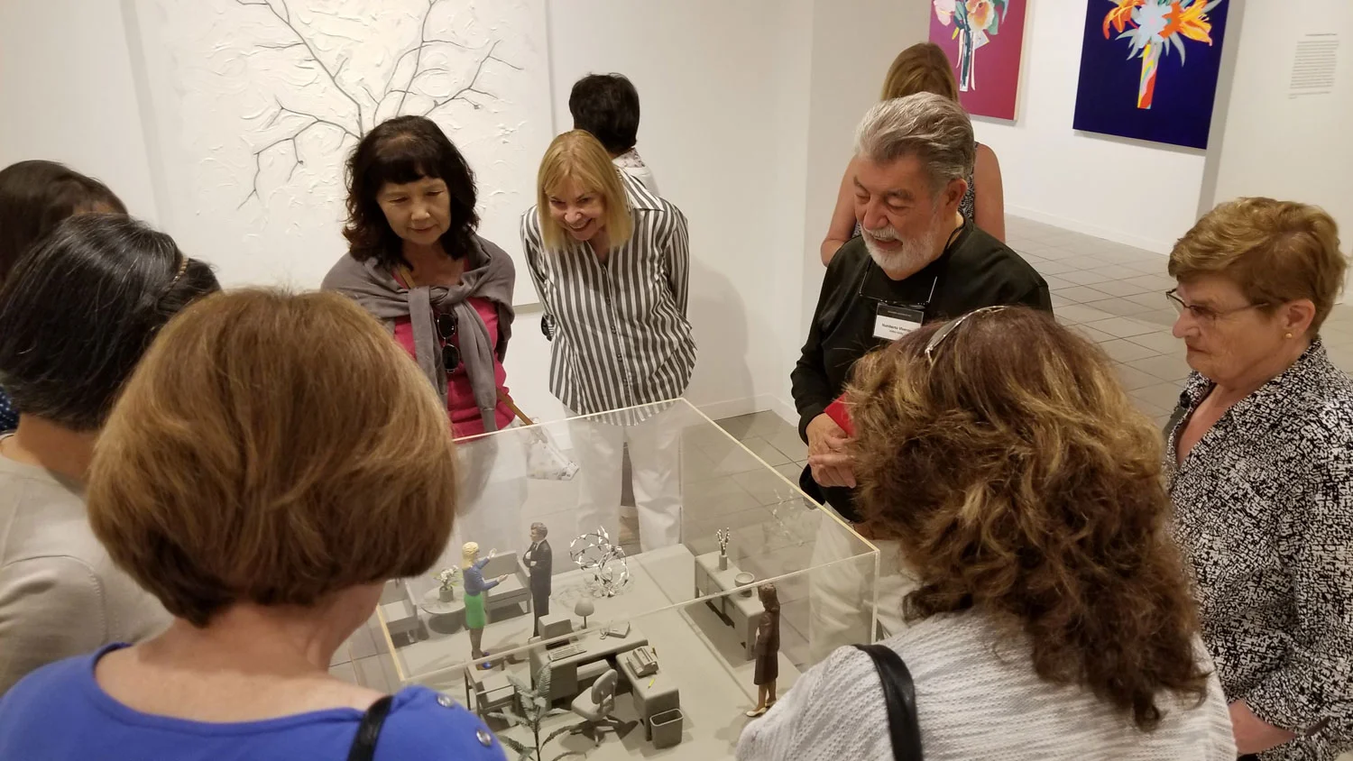 Humberto Viveros was our guide at the museum.