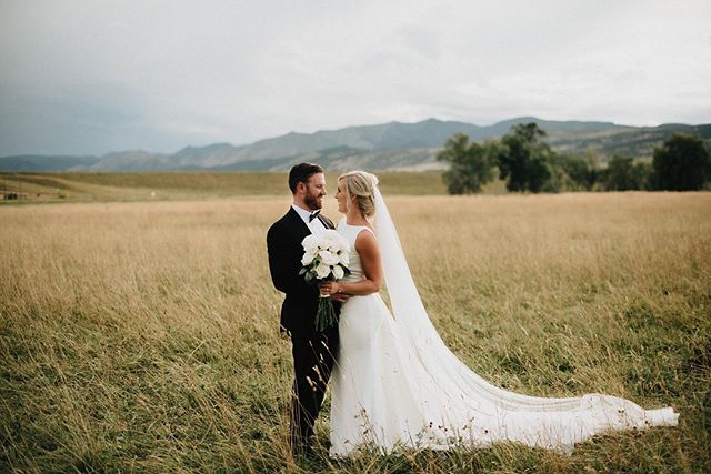 Emily+Mitchell on their wedding day...