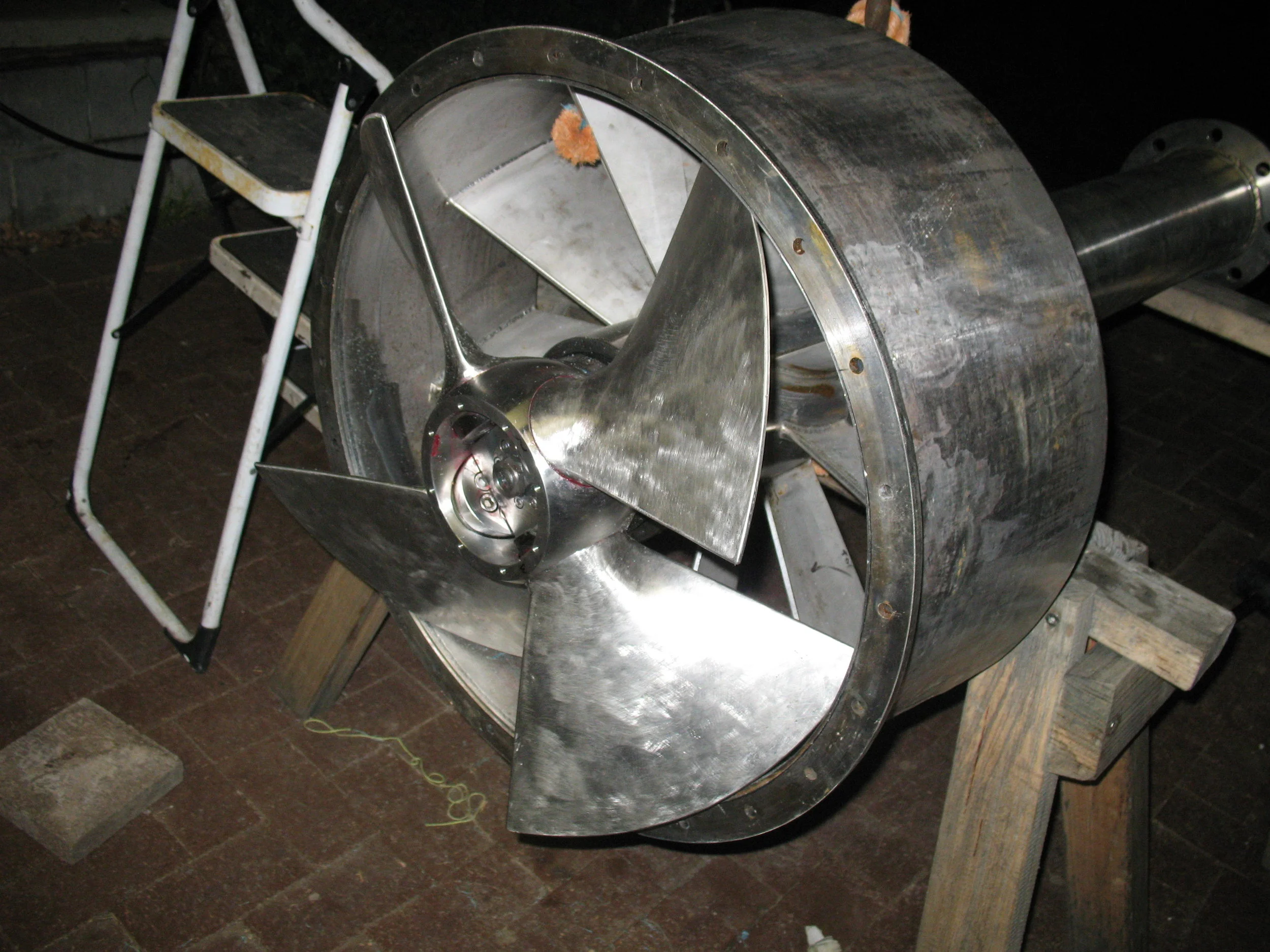 turbine in workshop detail.JPG