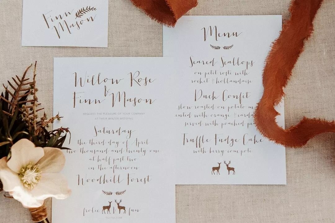 Little Paper Store is a true love story in itself, offering a collection of simple and fresh wedding invitations and on-the-day stationery that will make your heart skip a beat. Whether you choose from their pre-designed collection or opt for a tailo