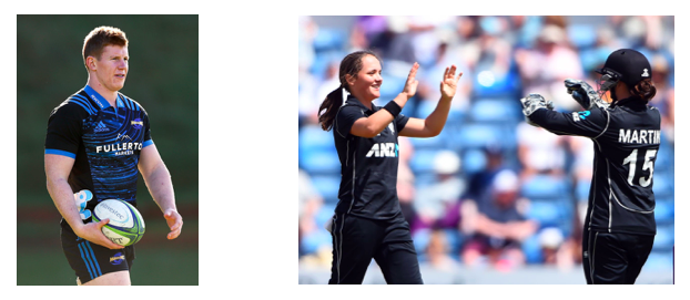 White Fern, Amelia Kerr & Hurricane, James Blackwell