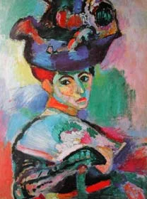 《戴帽子的女人》(Woman with a Hat) 1950 80.6 X 59.7 cm 畫布 油彩 美國舊金山美術館館藏