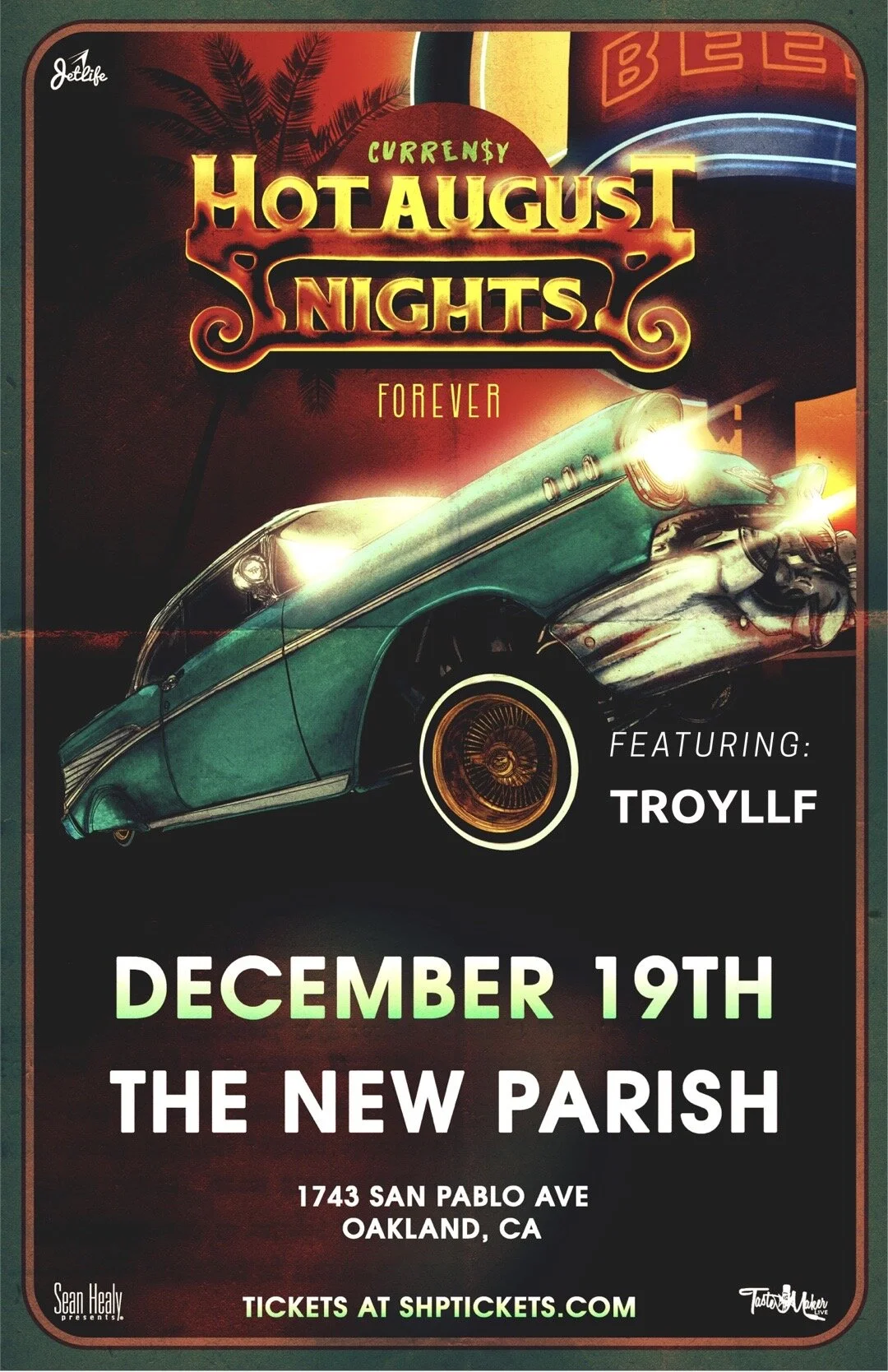 Curren$y Hot August Nights Forever ft. TroyLLF 12.19.20