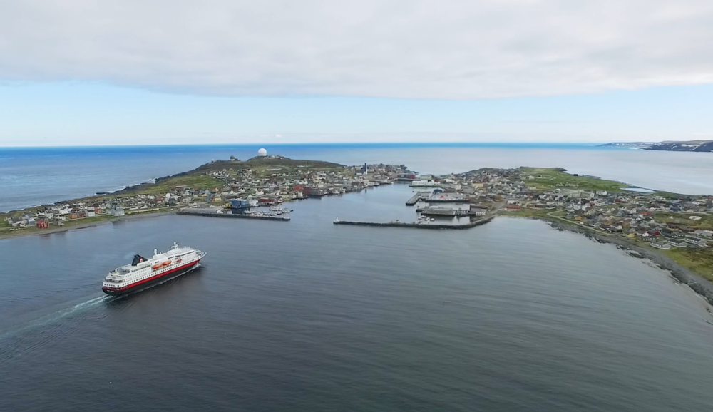 A great way to get to Vardø after flying into Kirkenes is to take the Hurtigruten from Kirkenes to Vardø.