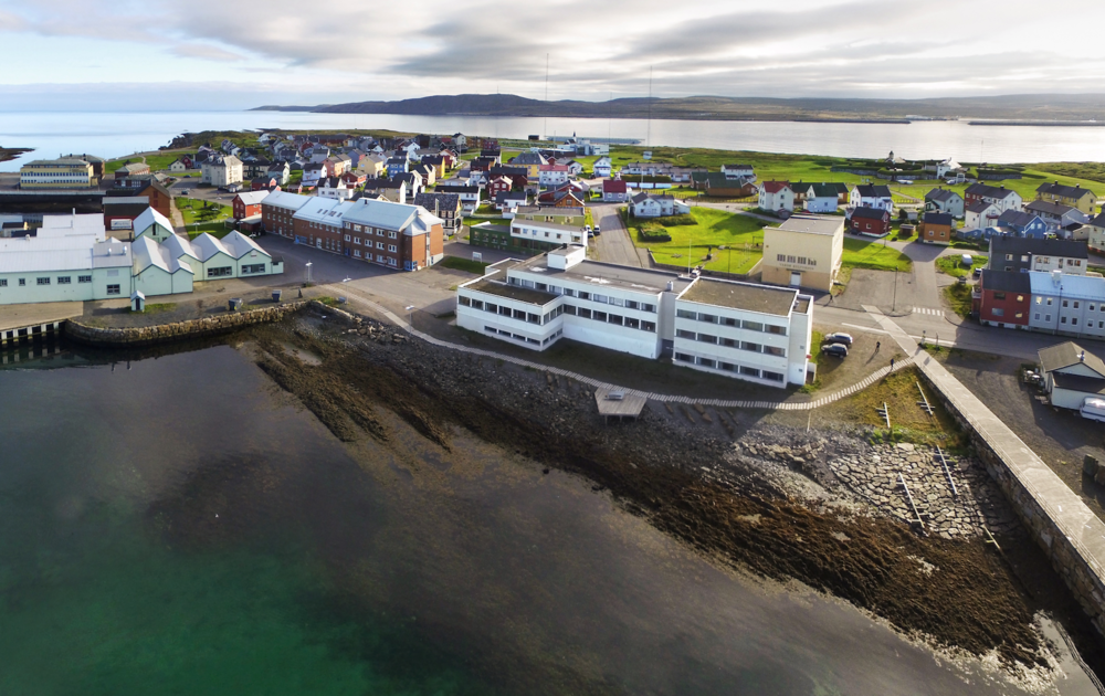 Vardø Hotel is in the middle of the city with a view of the harbour.