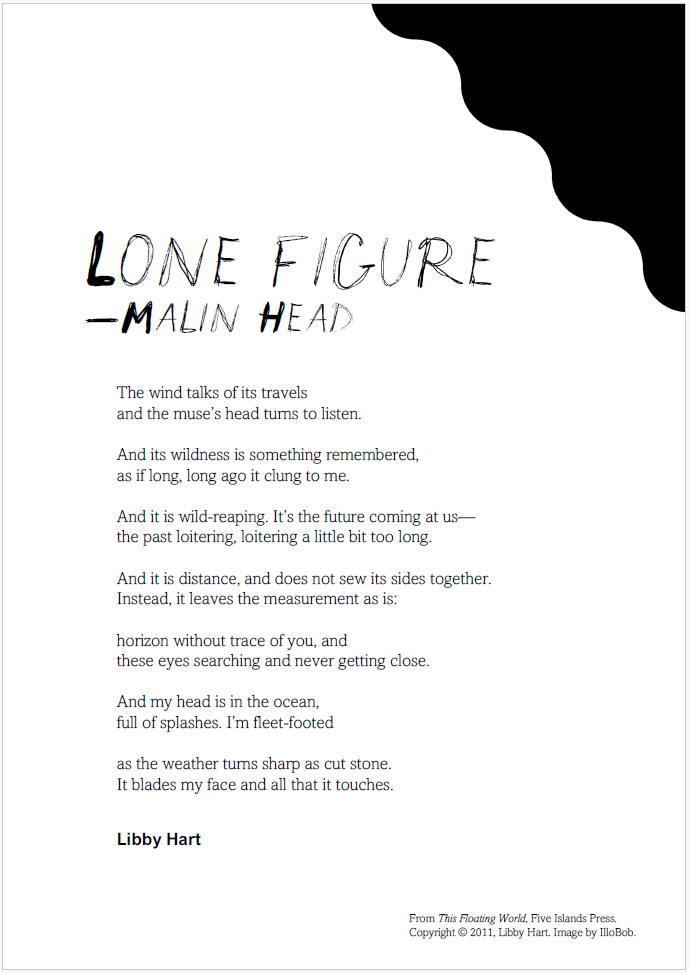 'Lone figure' by Libby Hart