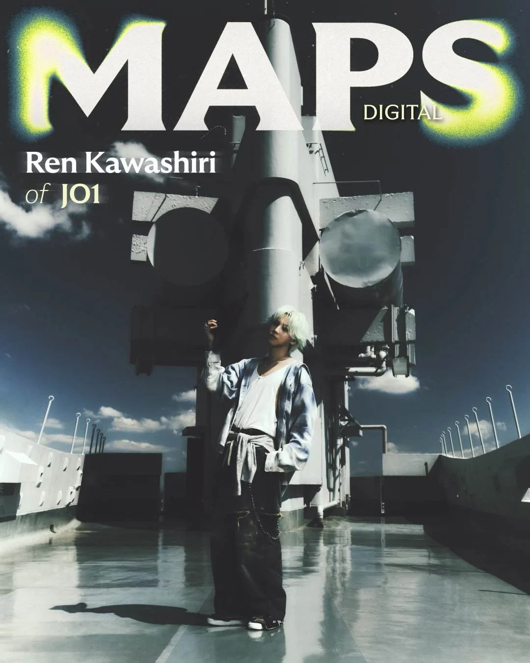 MAPS 2026 APRIL DIGITAL COVER for Ren Kawashiri of JO1