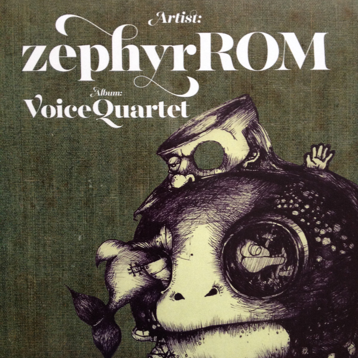 Zephyr Quartet & voiceROM - "VoiceQuartet" [Recorded, Mixed & Mastered (JP)]