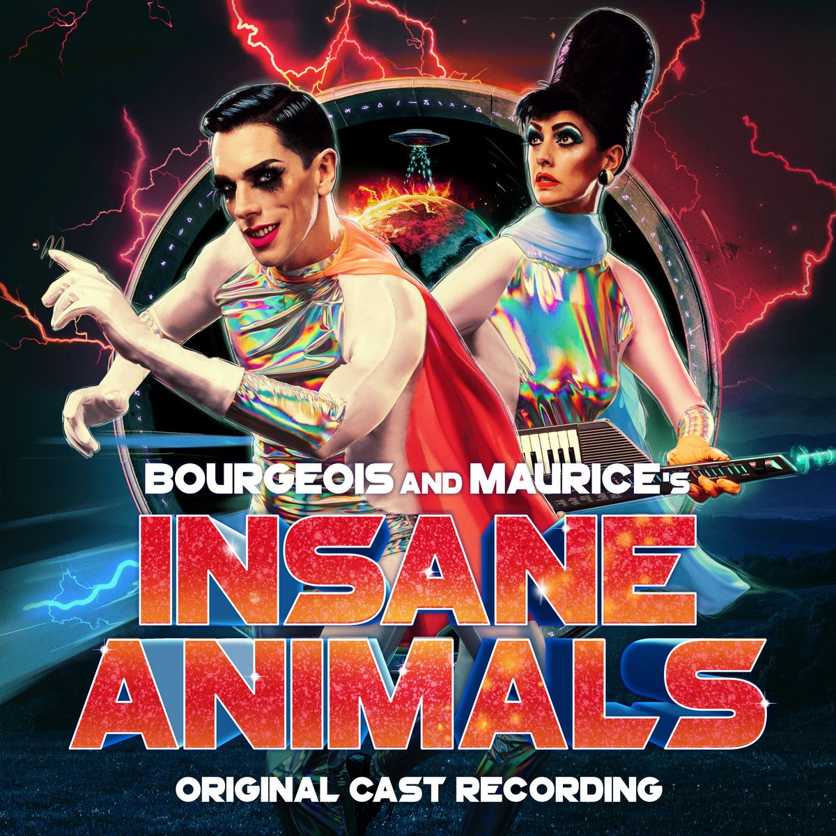 Bourgeois & Maurice - "Insane Animals (Original Cast Recording)" [Recorded (not the vocals), Mixed and Mastered [JP])