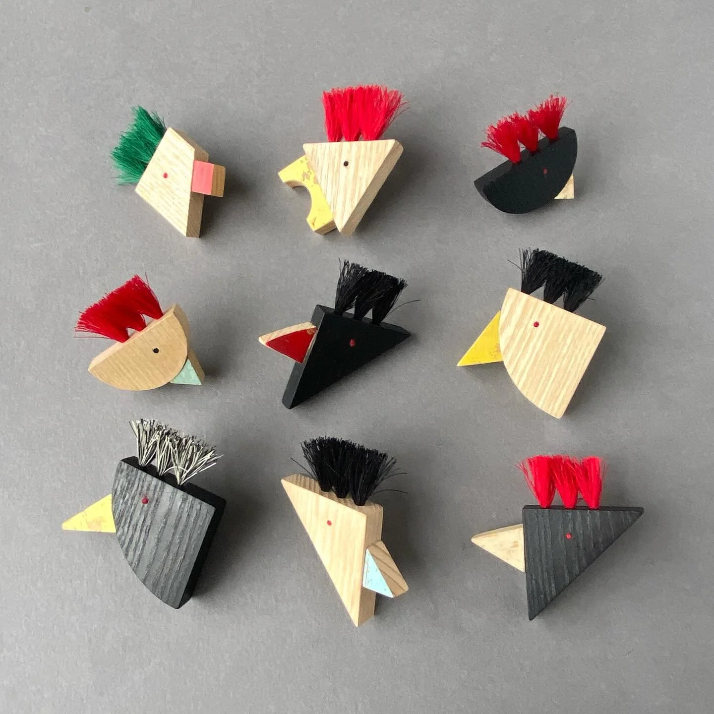 Bird Brush Pins - freshly hatched in time for Christmas! 🎄🎄🎄

I am making my final post office run of 2025 tomorrow, so today (19th Dec) is the last day for online orders.  All UK orders will be posted are sent via Special Delivery ;-)