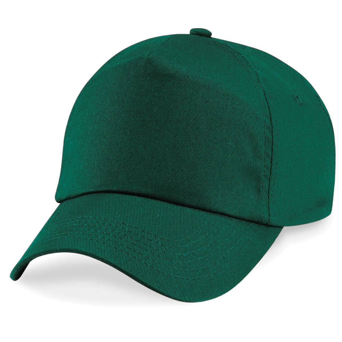 BC10B_BottleGreen_FT_preview_junior_5_panel_cap_theprintlocker.jpeg