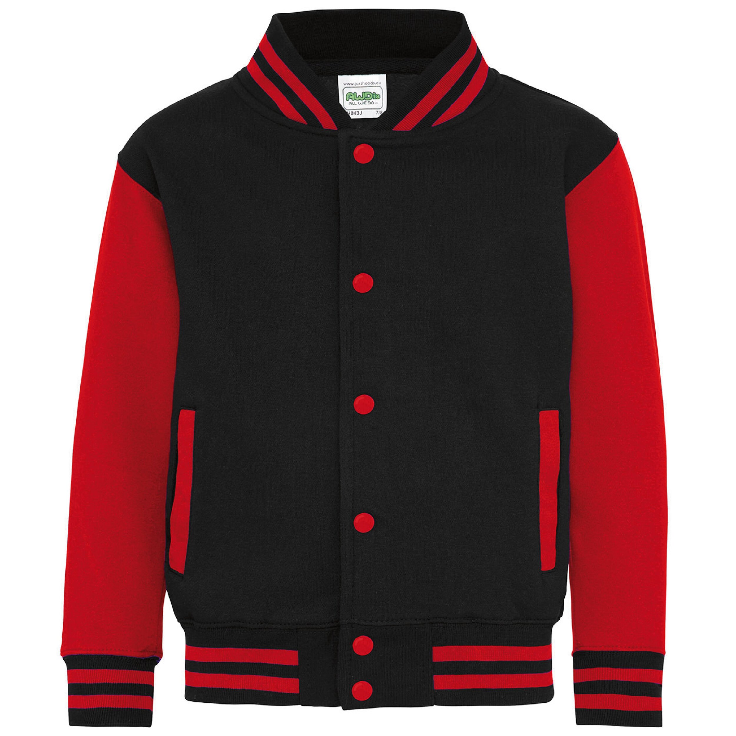 Just Hoods - Kids Varsity Jacket