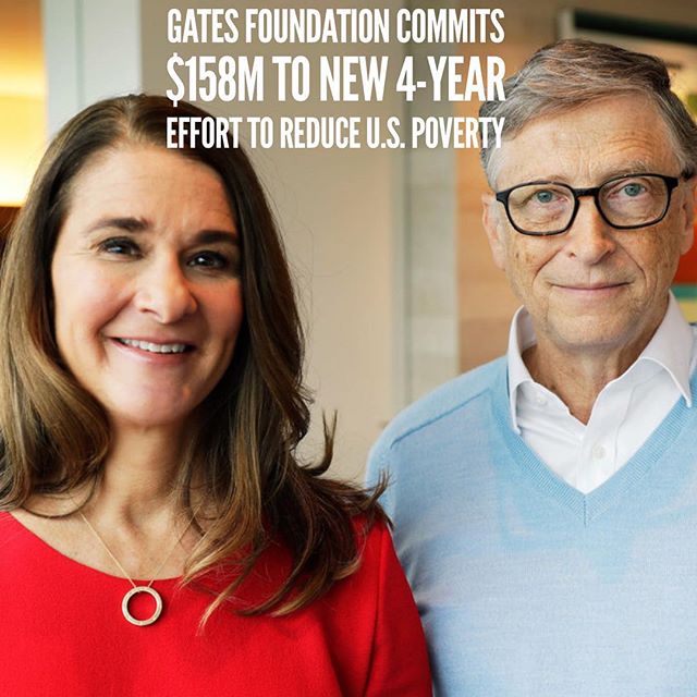 The Bill &amp; Melinda Gates Foundation has announced a pledge of $158 million over four years in support of efforts to increase economic mobility and opportunity across the United States. #upwardmobility #poverty #growth #infrastructure #action #new