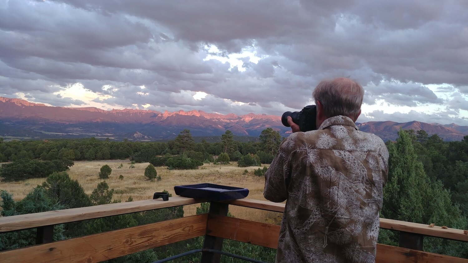 Alpenglow Member Geoff in his element above Ridgway Colorado.jpg