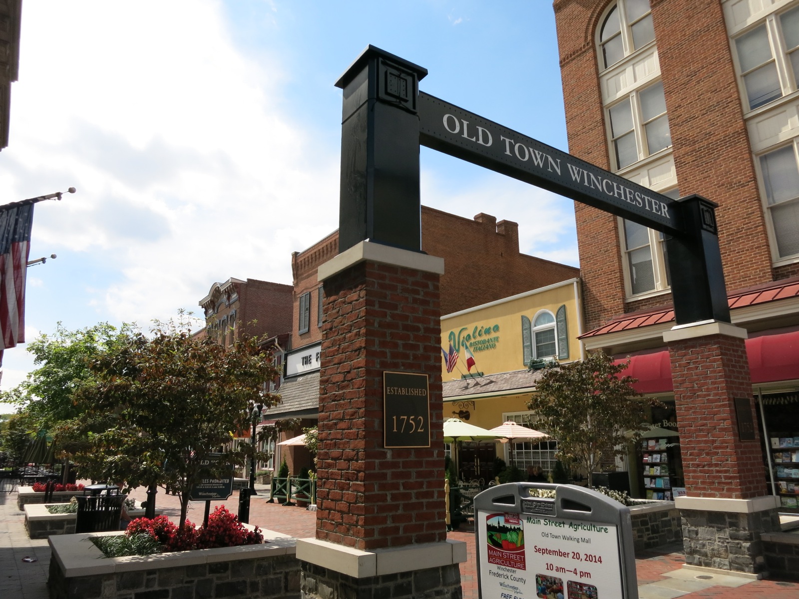 Loudoun Street Pedestrian Mall, Winchester, Virginia