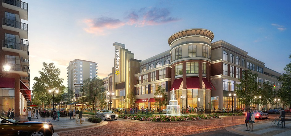 Dallas Midtown has transformed the former Valley View Mall into mixed use destination