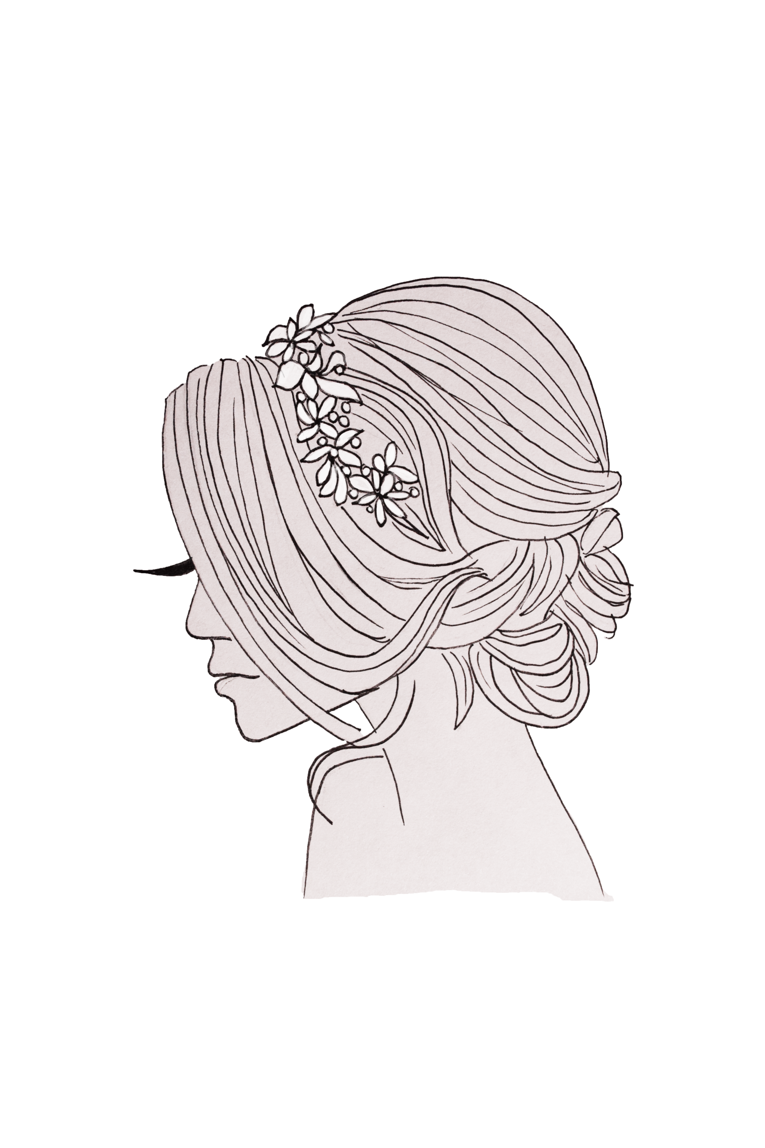 By the time you set out on the path to selecting your wedding hairstyle, you’ll probably have a fair idea of the sort hairstyle which you like most or that you think will suit you the most. This is a good place to start. If it’s a quite a casual style then think about the ways that you could make your hairstyle more formal for your special day. What could you add to it to glam it up? Perhaps a flower crown or maybe a shining golden comb studded with pearls? Take that idea with you to the hairdresser’s when you go for a trial and ask them to experiment with your hair and different styles. If your usual hairdresser is also doing your wedding hair for you and your bridal party on the Big Day then you could ask him or her to experiment with different styles on the lead up to the wedding when you go in for your usual hair appointment. You could even ask your hairdresser for some wedding hairstyle inspiration or for their opinion on the way they think your hair would suit your best for your wedding.