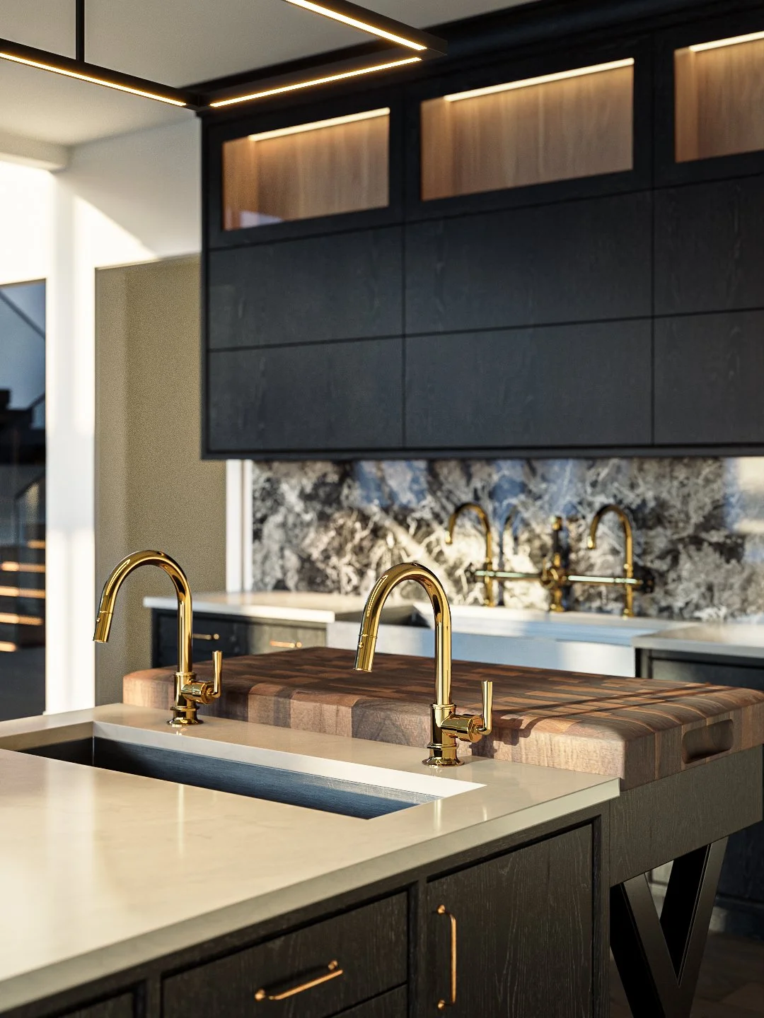 Such an awesome concept for a truly one of a kind home. Here's a taste of the kitchen to come! 

Designer: @skowroninteriordesign