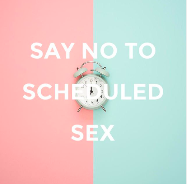 Scheduled Sex