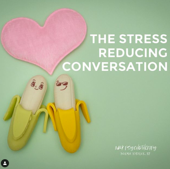 The Stress Reducing Conversation