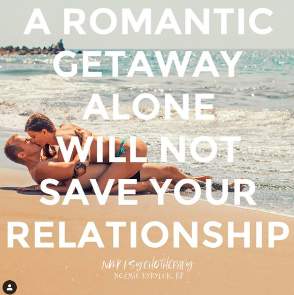 A Romantic Getaway Will Not Save Your Relationship