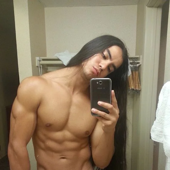 Aaron: Ooh mama! He looks like he could rip a car in half! (Possibly your 2nd cousin but for some reason it’s vague)