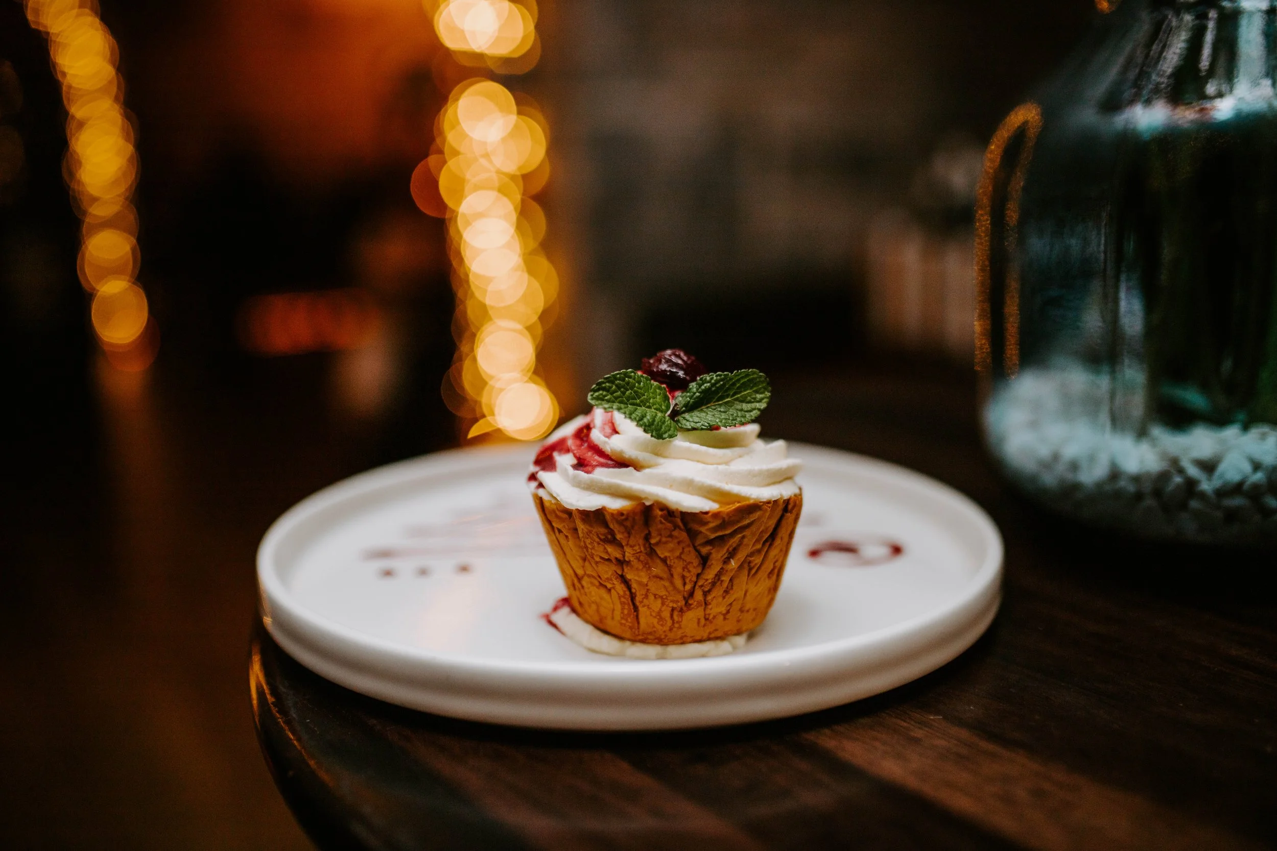 Dessert course from Urban Brewing New Year's Eve Celebration Dublin 