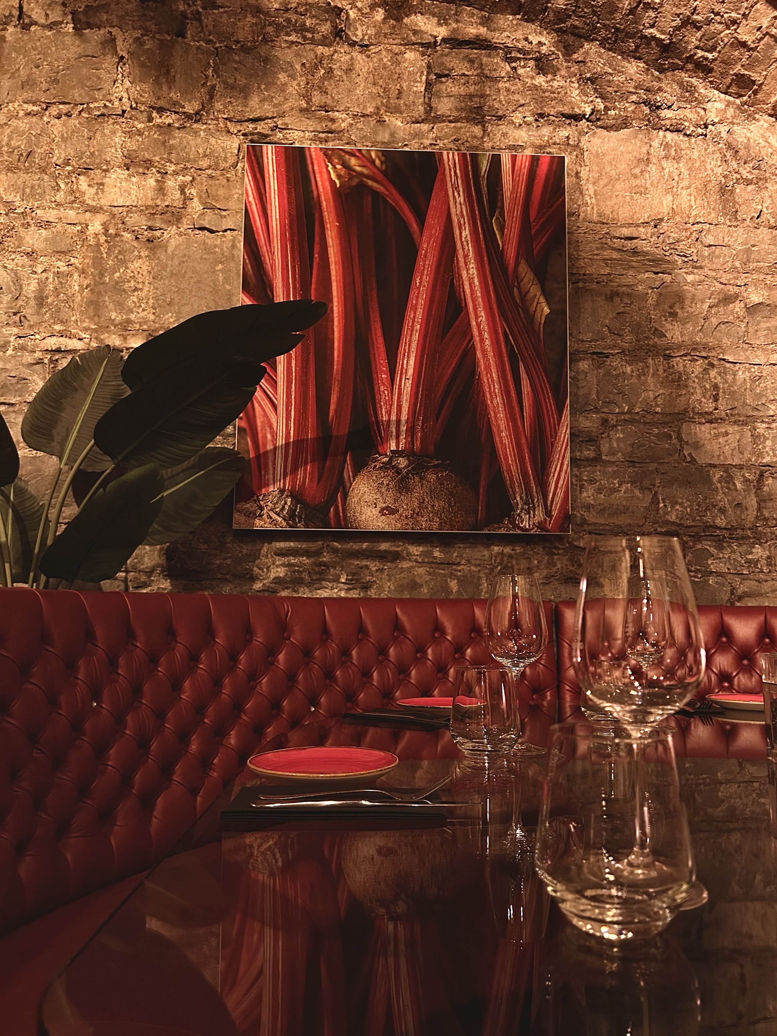 Romantic Valentine’s Day atmosphere inside Urban Brewing restaurant in Dublin