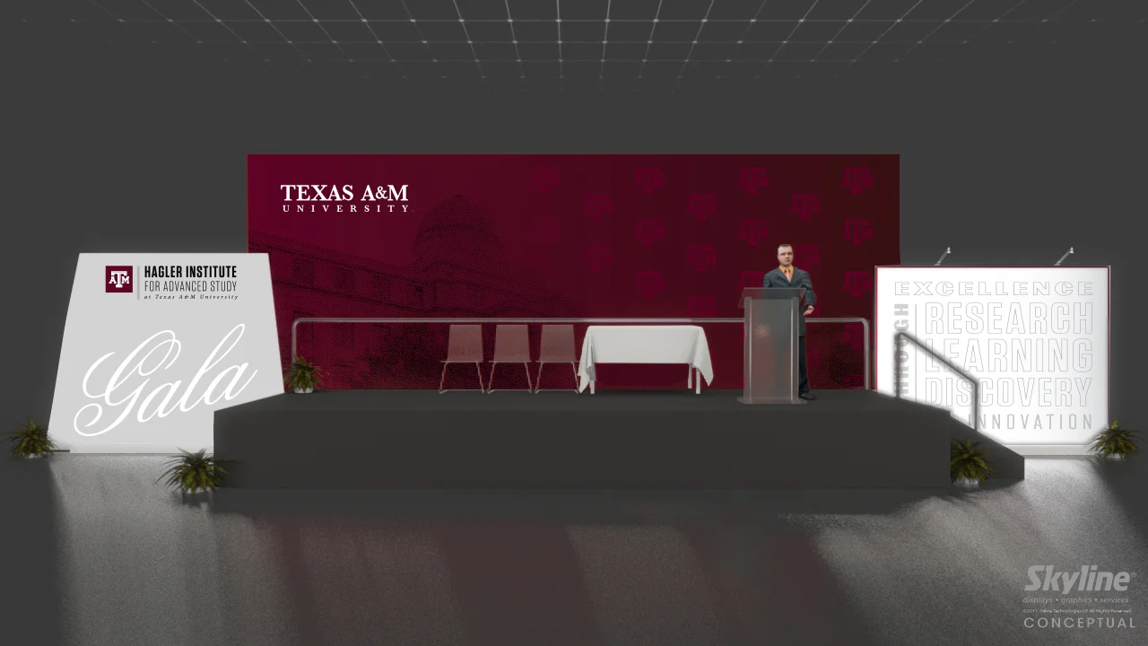  This year we redesigned the staging. It was a lot of logistics, but the hard work paid off. 