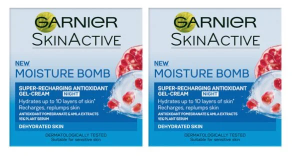 Garnier Moisture  Bomb Super-Recharging Antioxidant Night Gel-Cream