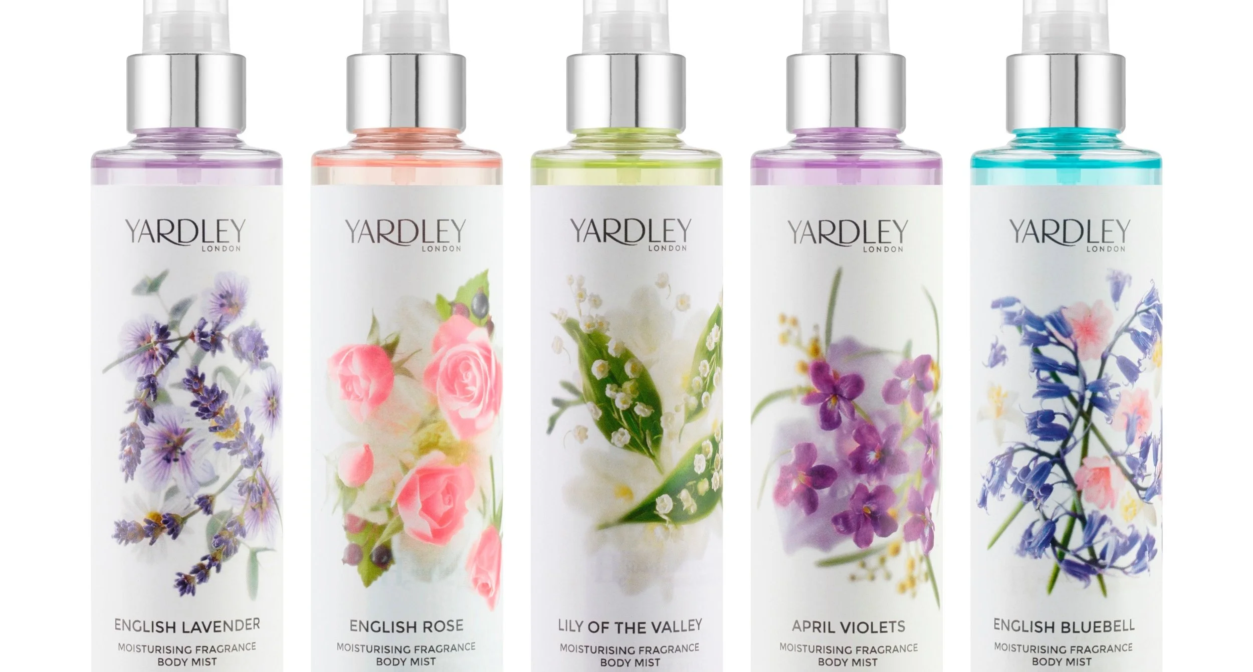 Yardley London Moisturising Fragrance Body Mists