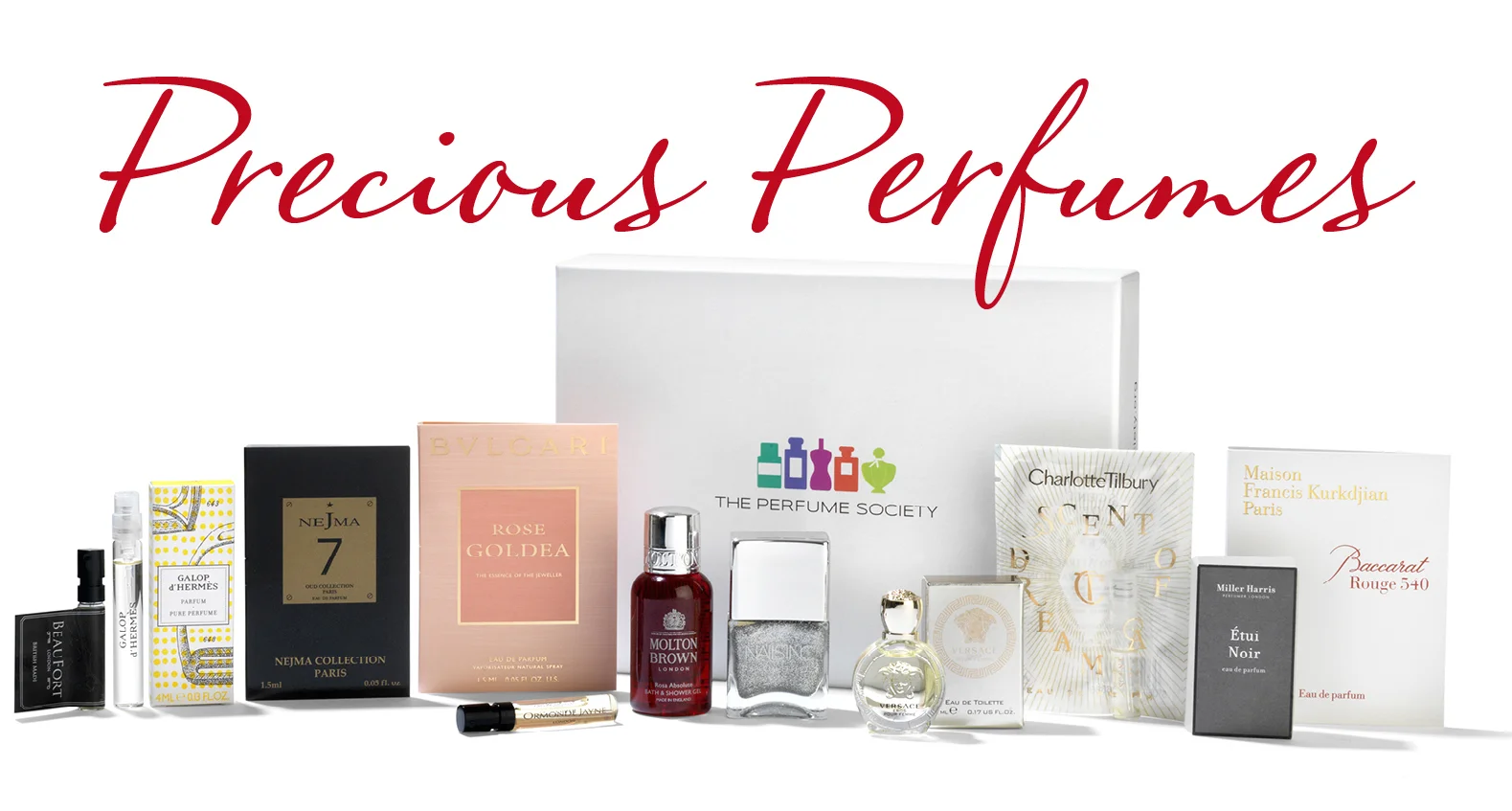 The Perfume Society Precious Perfumes Discovery Box